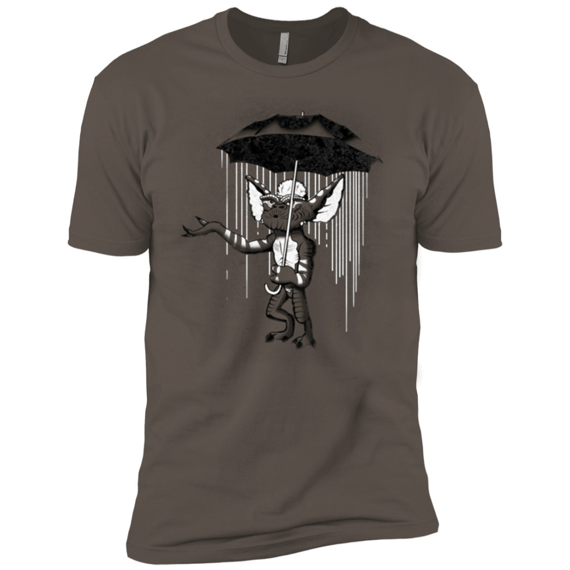 T-Shirts Warm Grey / X-Small Umbrella Banksy Men's Premium T-Shirt