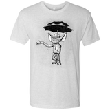 T-Shirts Heather White / Small Umbrella Banksy Men's Triblend T-Shirt