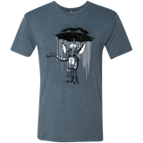T-Shirts Indigo / Small Umbrella Banksy Men's Triblend T-Shirt