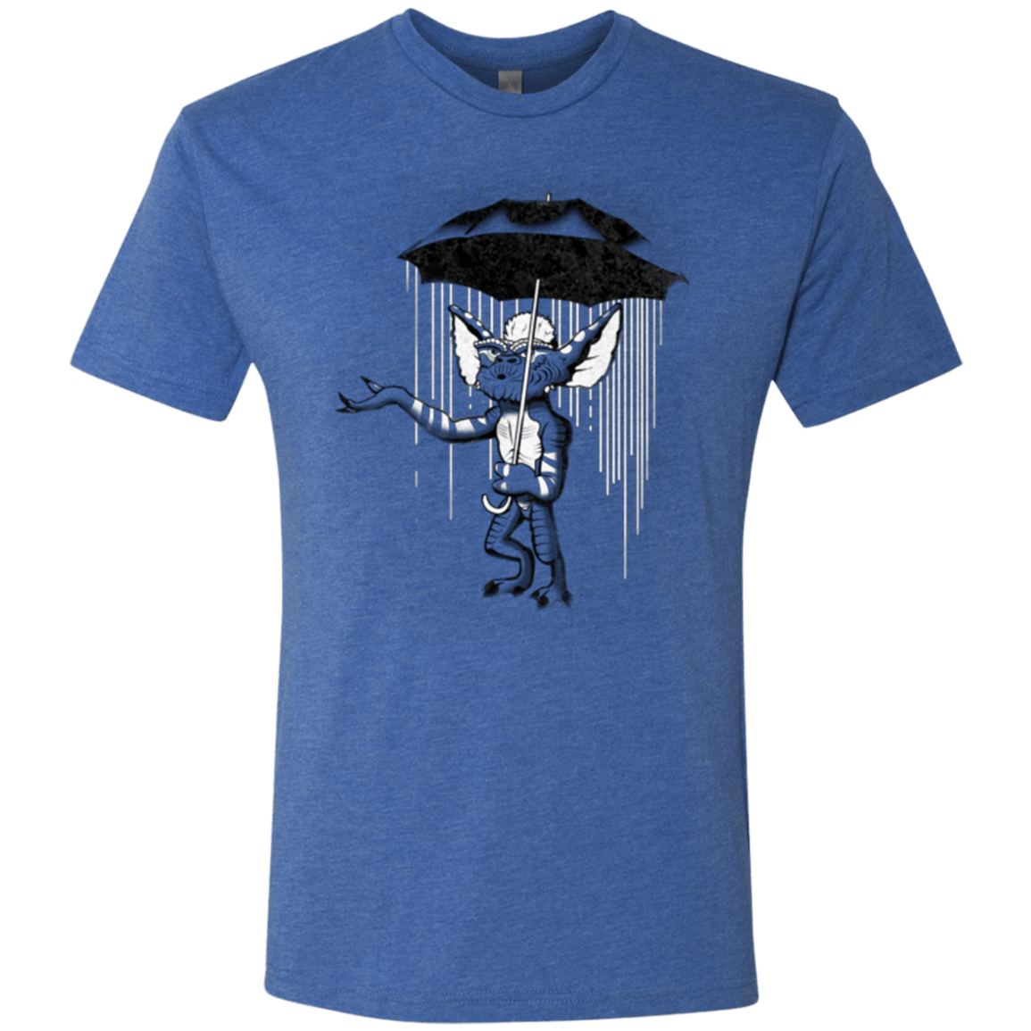 T-Shirts Vintage Royal / Small Umbrella Banksy Men's Triblend T-Shirt
