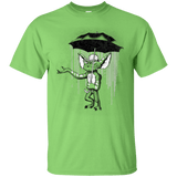 T-Shirts Lime / Small Umbrella Banksy T-Shirt