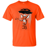 T-Shirts Orange / Small Umbrella Banksy T-Shirt