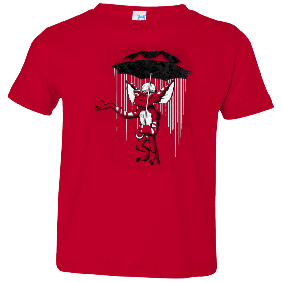 T-Shirts Red / 2T Umbrella Banksy Toddler Premium T-Shirt