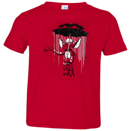 T-Shirts Red / 2T Umbrella Banksy Toddler Premium T-Shirt