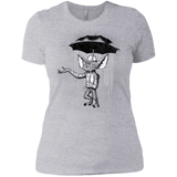 T-Shirts Heather Grey / X-Small Umbrella Banksy Women's Premium T-Shirt