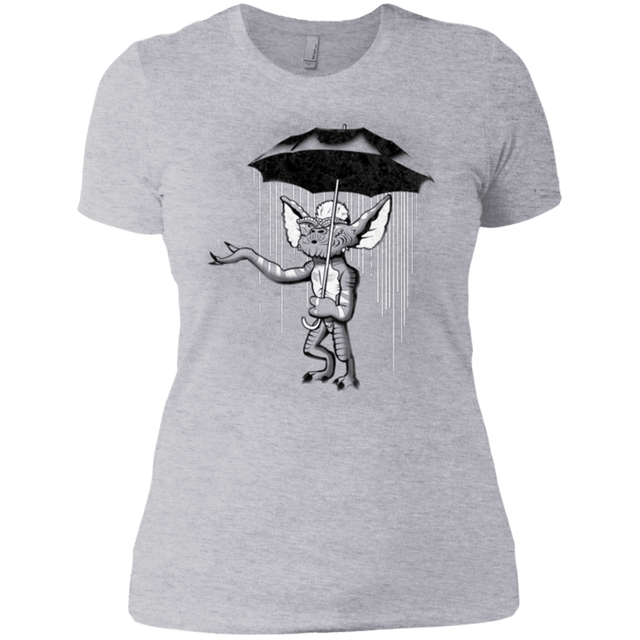 T-Shirts Heather Grey / X-Small Umbrella Banksy Women's Premium T-Shirt