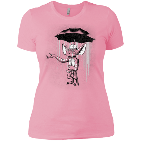 T-Shirts Light Pink / X-Small Umbrella Banksy Women's Premium T-Shirt