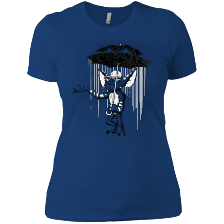 T-Shirts Royal / X-Small Umbrella Banksy Women's Premium T-Shirt