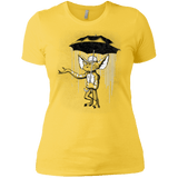 T-Shirts Vibrant Yellow / X-Small Umbrella Banksy Women's Premium T-Shirt