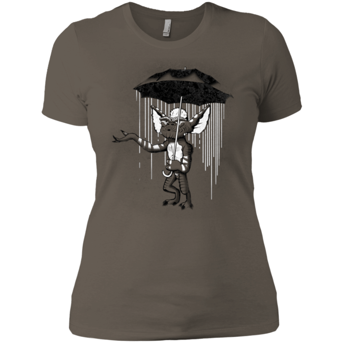 T-Shirts Warm Grey / X-Small Umbrella Banksy Women's Premium T-Shirt