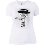 T-Shirts White / X-Small Umbrella Banksy Women's Premium T-Shirt