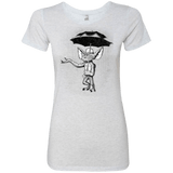 T-Shirts Heather White / Small Umbrella Banksy Women's Triblend T-Shirt