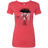 T-Shirts Vintage Red / Small Umbrella Banksy Women's Triblend T-Shirt