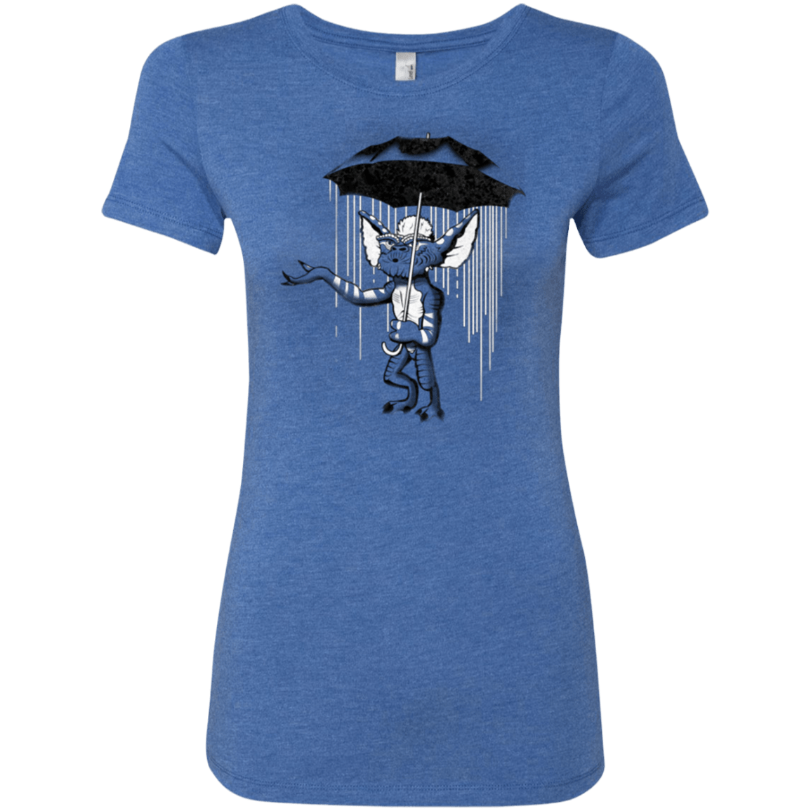 T-Shirts Vintage Royal / Small Umbrella Banksy Women's Triblend T-Shirt