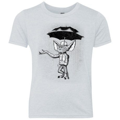 T-Shirts Heather White / YXS Umbrella Banksy Youth Triblend T-Shirt