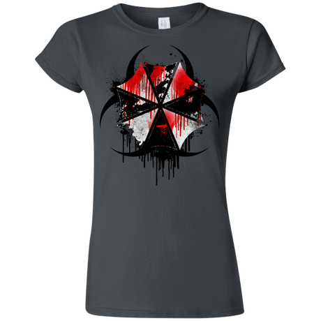 T-Shirts Charcoal / S Umbrella Corp Junior Slimmer-Fit T-Shirt