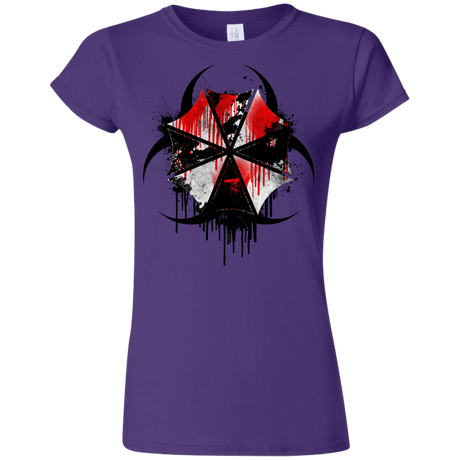 T-Shirts Purple / S Umbrella Corp Junior Slimmer-Fit T-Shirt