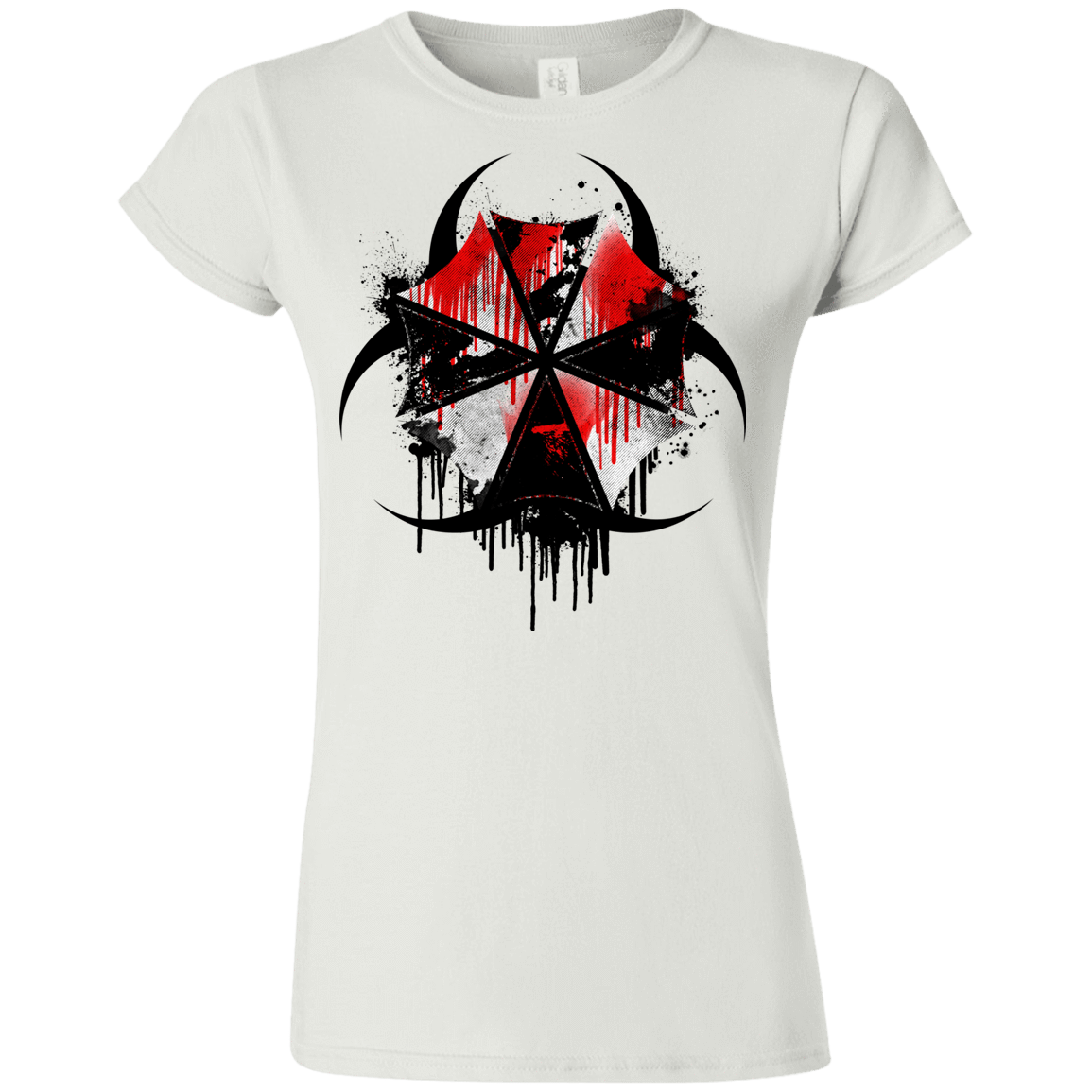 T-Shirts White / S Umbrella Corp Junior Slimmer-Fit T-Shirt