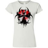 T-Shirts White / S Umbrella Corp Junior Slimmer-Fit T-Shirt