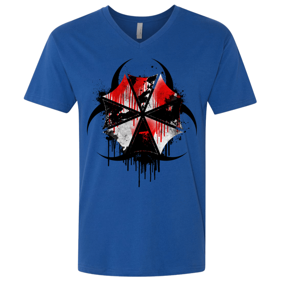 T-Shirts Royal / X-Small Umbrella Corp Men's Premium V-Neck