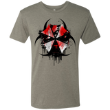 T-Shirts Venetian Grey / S Umbrella Corp Men's Triblend T-Shirt