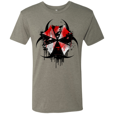 T-Shirts Venetian Grey / S Umbrella Corp Men's Triblend T-Shirt