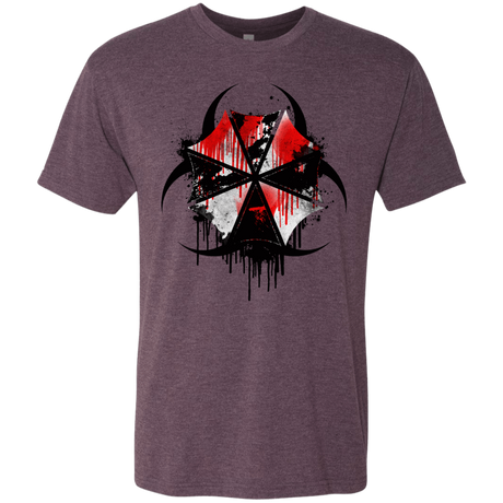 T-Shirts Vintage Purple / S Umbrella Corp Men's Triblend T-Shirt