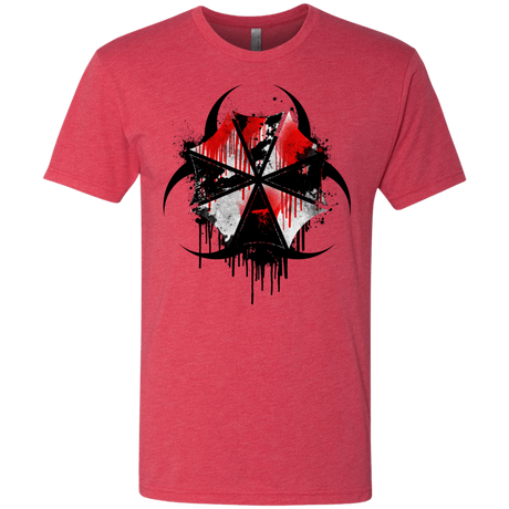 T-Shirts Vintage Red / S Umbrella Corp Men's Triblend T-Shirt