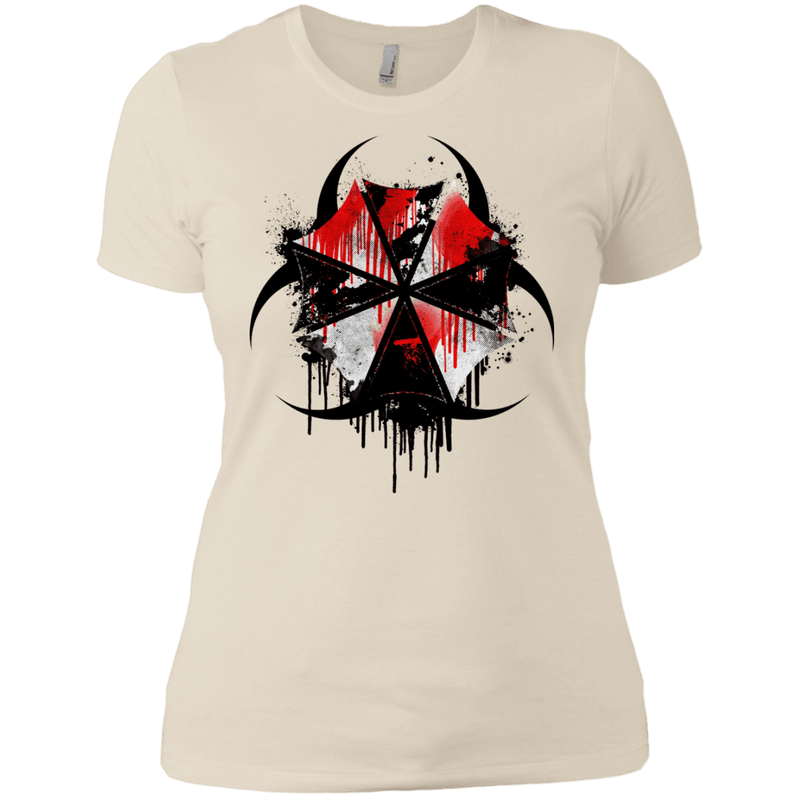 T-Shirts Ivory/ / X-Small Umbrella Corp Women's Premium T-Shirt