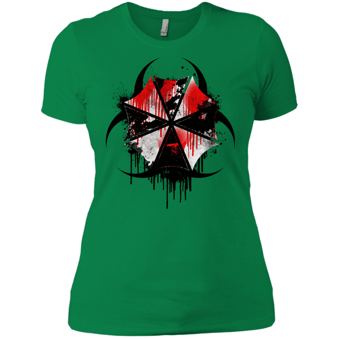 T-Shirts Kelly Green / X-Small Umbrella Corp Women's Premium T-Shirt