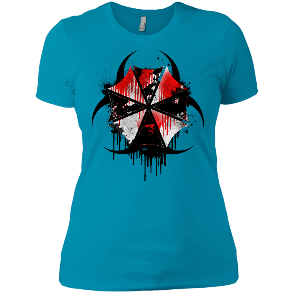 T-Shirts Turquoise / X-Small Umbrella Corp Women's Premium T-Shirt