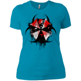T-Shirts Turquoise / X-Small Umbrella Corp Women's Premium T-Shirt