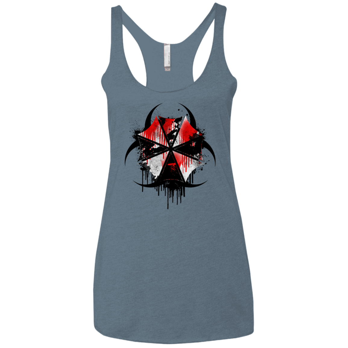 Umbrella Corp Women's Triblend Racerback Tank