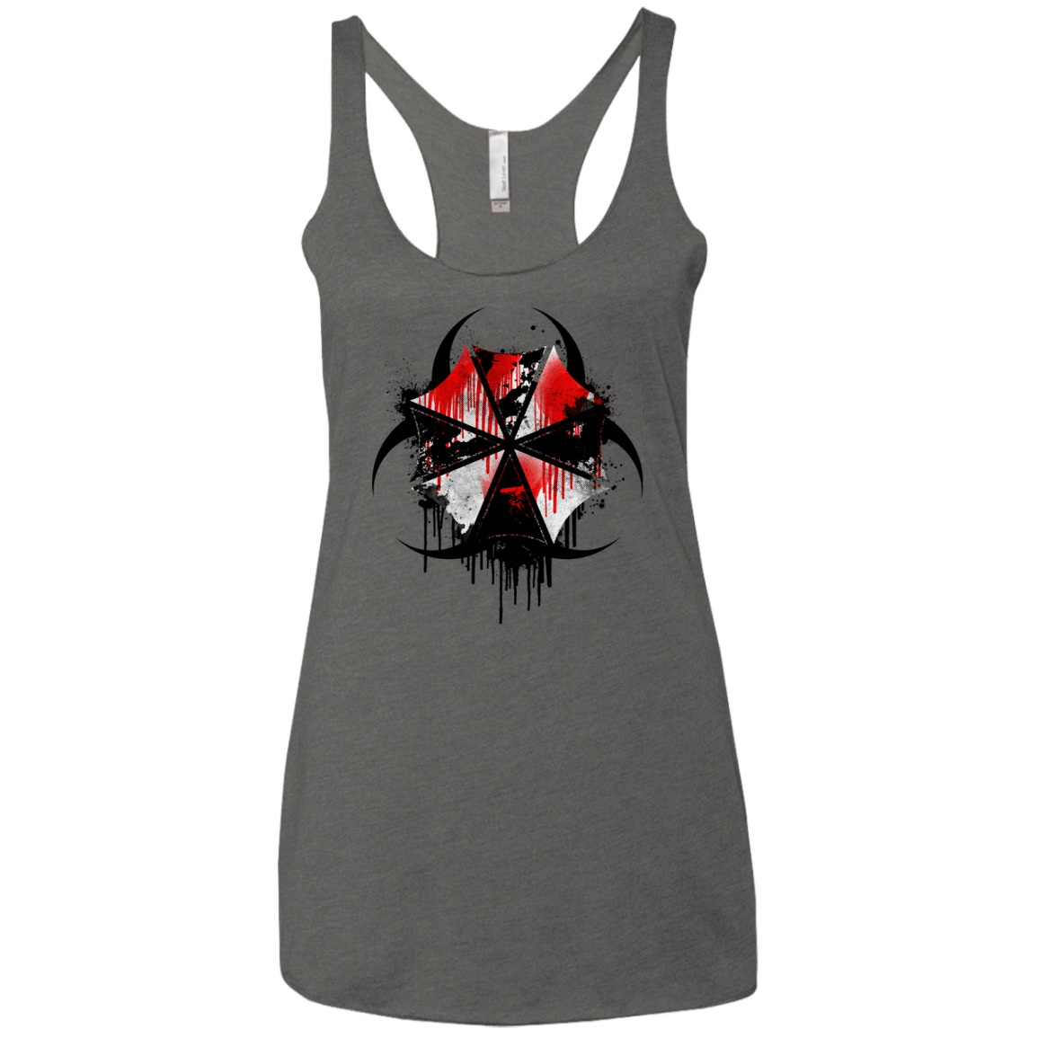 Umbrella Corp Women's Triblend Racerback Tank