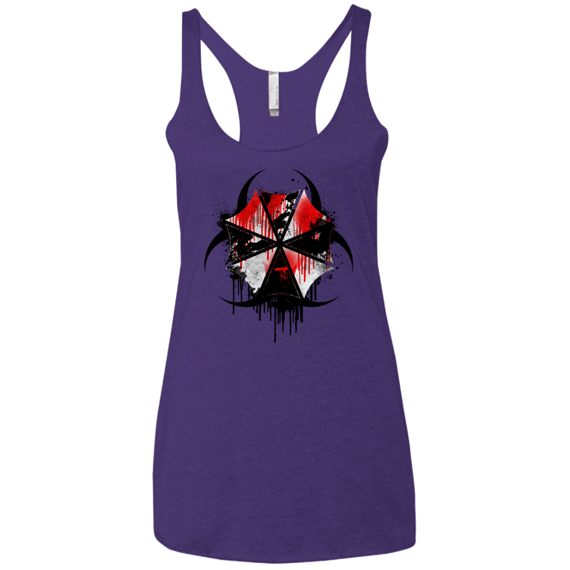 Umbrella Corp Women's Triblend Racerback Tank