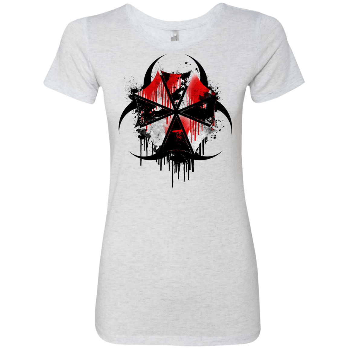 T-Shirts Heather White / S Umbrella Corp Women's Triblend T-Shirt