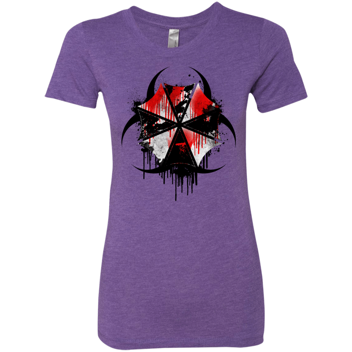 T-Shirts Purple Rush / S Umbrella Corp Women's Triblend T-Shirt