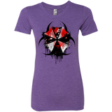 T-Shirts Purple Rush / S Umbrella Corp Women's Triblend T-Shirt