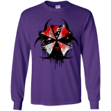 T-Shirts Purple / YS Umbrella Corp Youth Long Sleeve T-Shirt