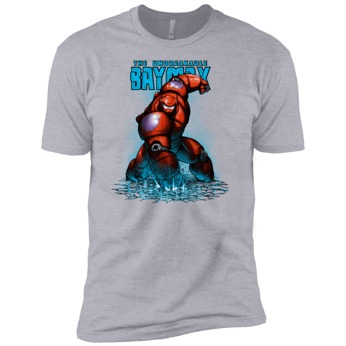 T-Shirts Heather Grey / YXS Unbreakable Hero Boys Premium T-Shirt