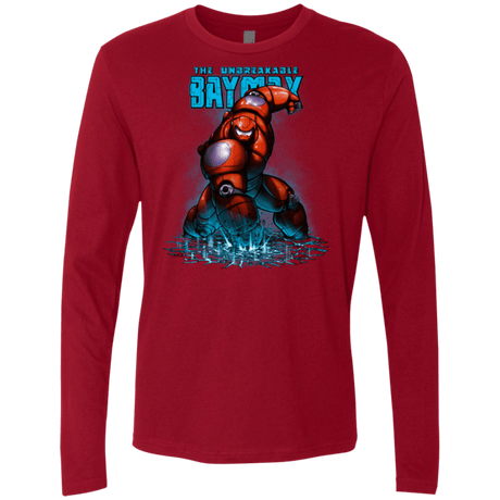 T-Shirts Cardinal / Small Unbreakable Hero Men's Premium Long Sleeve