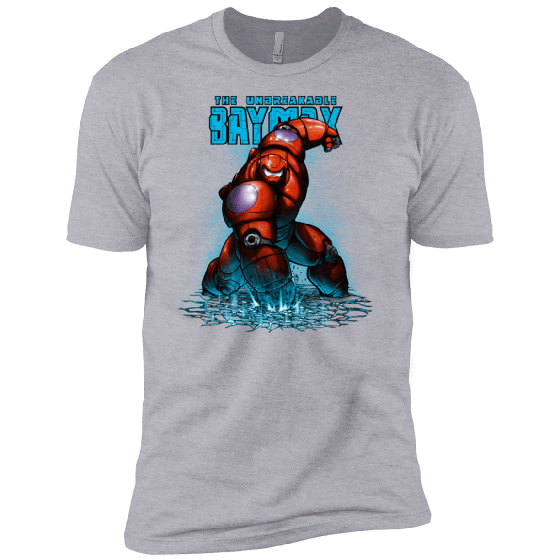 T-Shirts Heather Grey / X-Small Unbreakable Hero Men's Premium T-Shirt