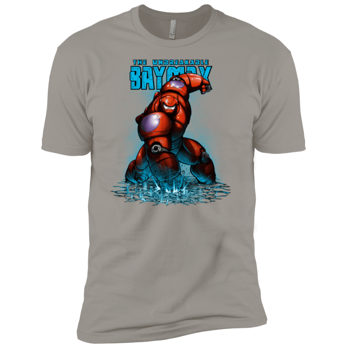 T-Shirts Light Grey / X-Small Unbreakable Hero Men's Premium T-Shirt