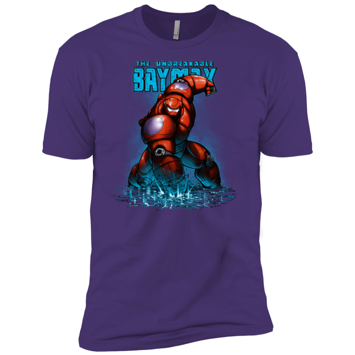 T-Shirts Purple / X-Small Unbreakable Hero Men's Premium T-Shirt