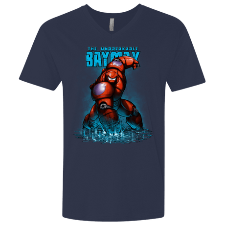 T-Shirts Midnight Navy / X-Small Unbreakable Hero Men's Premium V-Neck