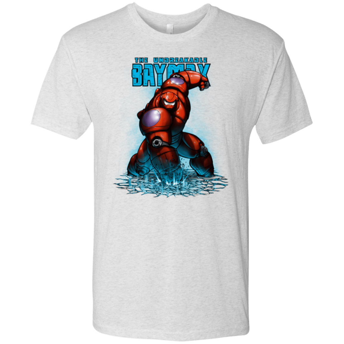 T-Shirts Heather White / Small Unbreakable Hero Men's Triblend T-Shirt