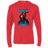 T-Shirts Vintage Red / X-Small Unbreakable Hero Triblend Long Sleeve Hoodie Tee