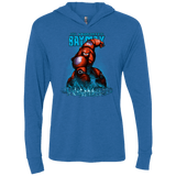 T-Shirts Vintage Royal / X-Small Unbreakable Hero Triblend Long Sleeve Hoodie Tee