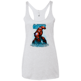 T-Shirts Heather White / X-Small Unbreakable Hero Women's Triblend Racerback Tank