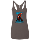 T-Shirts Macchiato / X-Small Unbreakable Hero Women's Triblend Racerback Tank